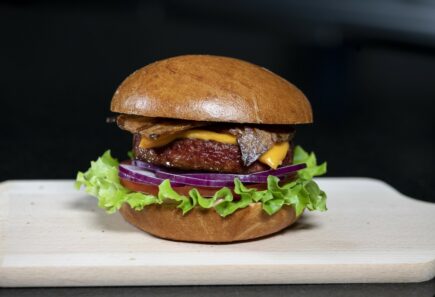 Nestle pb triple threat plant-based burger